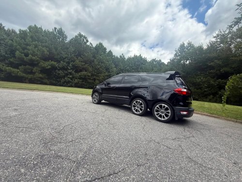 This Six-Wheeled Ford EcoSport Is A Monument To Questionable Decisions