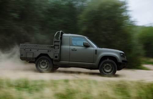 Land Rover Defender Reports For Duty As JLR Bids For UK and NATO Defense Contracts