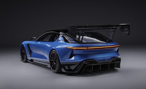 Chevy, The Jensen Interceptor Is Back With A 960 HP Chevy Bang And A Seriously Big Wing