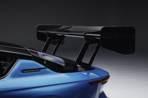 The Jensen Interceptor Is Back With A 960 HP Chevy Bang And A Seriously Big Wing
