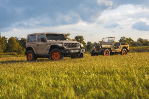 Jeep, Jeep Wrangler, Jeep Wrangler JL-2A Looks Back At The World War II Era