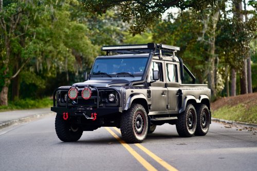 With Two Extra Wheels, This Defender Is Ready To Tackle Anything