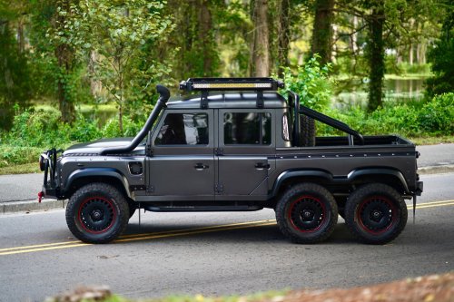With Two Extra Wheels, This Defender Is Ready To Tackle Anything