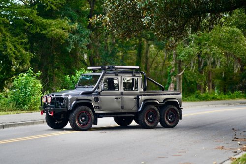 With Two Extra Wheels, This Defender Is Ready To Tackle Anything