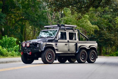 With Two Extra Wheels, This Defender Is Ready To Tackle Anything