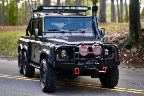 With Two Extra Wheels, This Defender Is Ready To Tackle Anything
