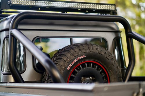 With Two Extra Wheels, This Defender Is Ready To Tackle Anything