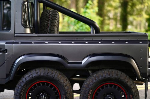 With Two Extra Wheels, This Defender Is Ready To Tackle Anything