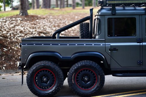 With Two Extra Wheels, This Defender Is Ready To Tackle Anything