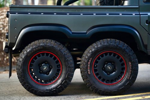 With Two Extra Wheels, This Defender Is Ready To Tackle Anything