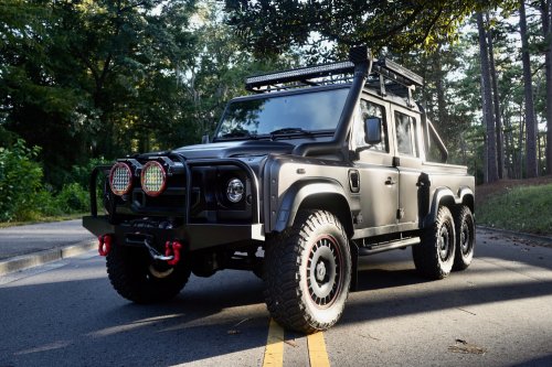 With Two Extra Wheels, This Defender Is Ready To Tackle Anything