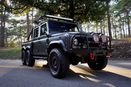 With Two Extra Wheels, This Defender Is Ready To Tackle Anything