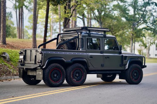 With Two Extra Wheels, This Defender Is Ready To Tackle Anything