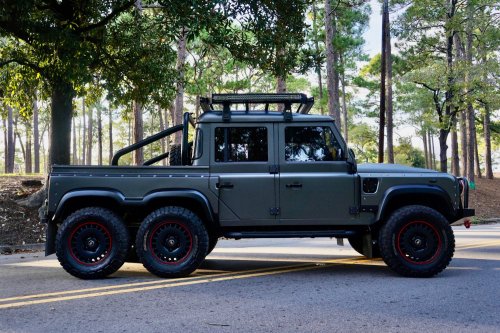 With Two Extra Wheels, This Defender Is Ready To Tackle Anything