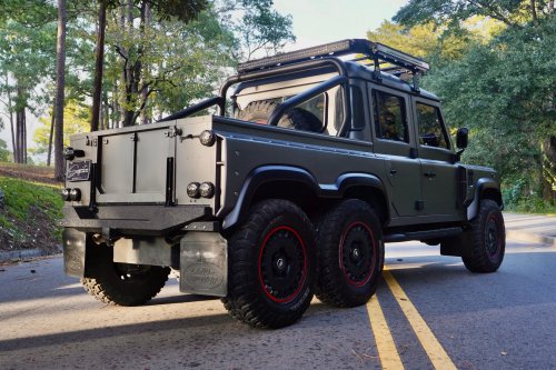 With Two Extra Wheels, This Defender Is Ready To Tackle Anything