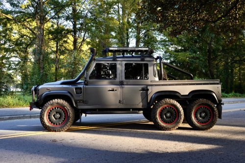 With Two Extra Wheels, This Defender Is Ready To Tackle Anything
