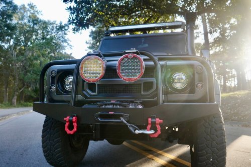 With Two Extra Wheels, This Defender Is Ready To Tackle Anything