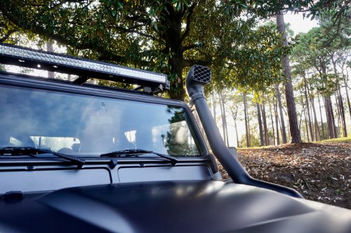 With Two Extra Wheels, This Defender Is Ready To Tackle Anything