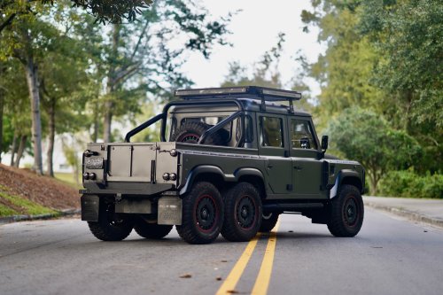 With Two Extra Wheels, This Defender Is Ready To Tackle Anything
