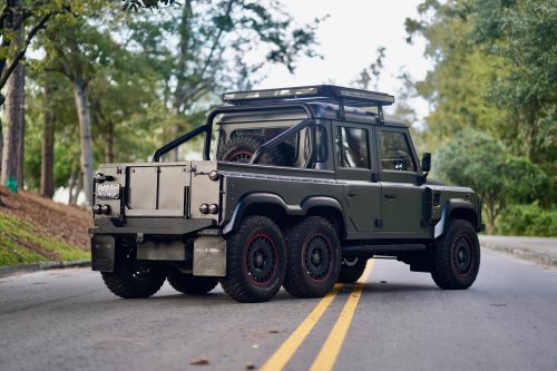 With Two Extra Wheels, This Defender Is Ready To Tackle Anything