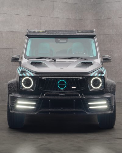 Mansory Goes Turquoise And Carbon Crazy With Its Latest G-Class