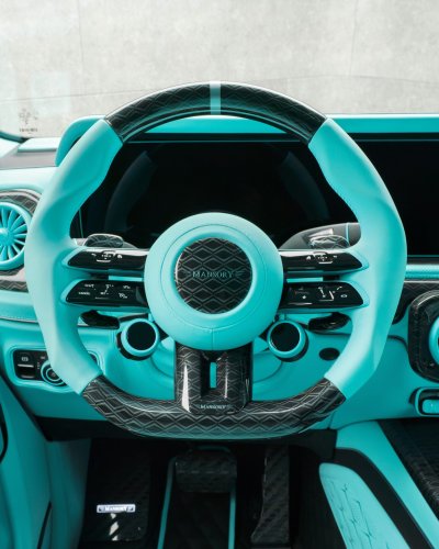 Mansory Goes Turquoise And Carbon Crazy With Its Latest G-Class