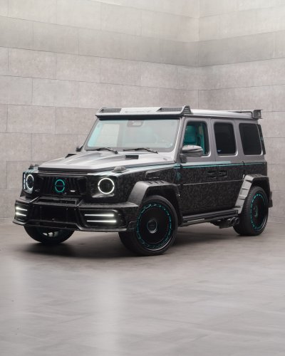 Mansory Goes Turquoise And Carbon Crazy With Its Latest G-Class