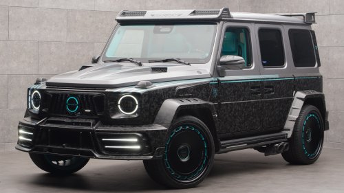 Mansory Goes Turquoise And Carbon Crazy With Its Latest G-Class