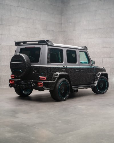 Mansory Goes Turquoise And Carbon Crazy With Its Latest G-Class