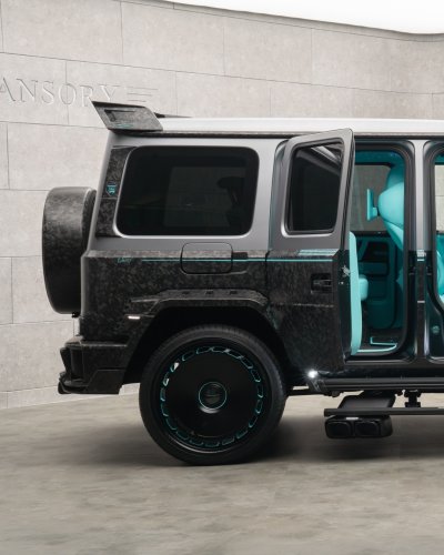 Mansory Goes Turquoise And Carbon Crazy With Its Latest G-Class