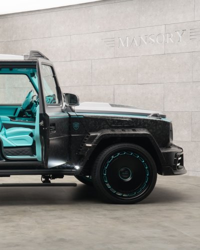 Mansory Goes Turquoise And Carbon Crazy With Its Latest G-Class