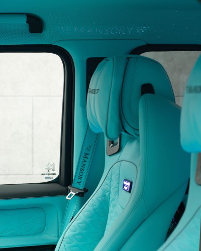 Mansory Goes Turquoise And Carbon Crazy With Its Latest G-Class
