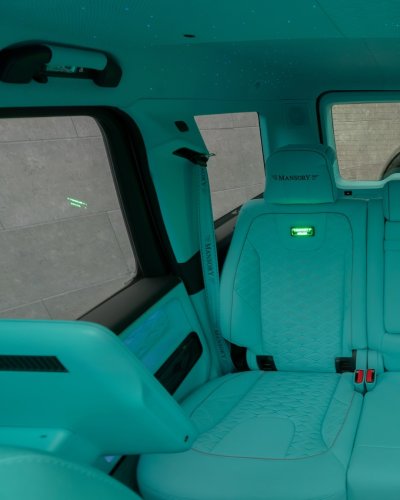 Mansory Goes Turquoise And Carbon Crazy With Its Latest G-Class