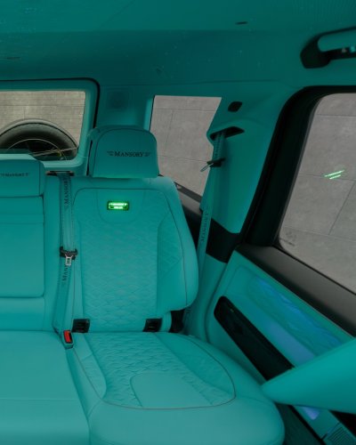 Mansory Goes Turquoise And Carbon Crazy With Its Latest G-Class