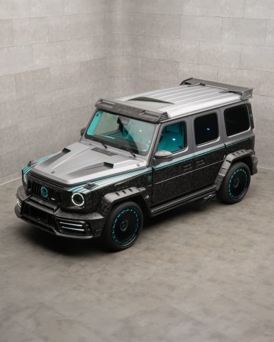 Mansory Goes Turquoise And Carbon Crazy With Its Latest G-Class