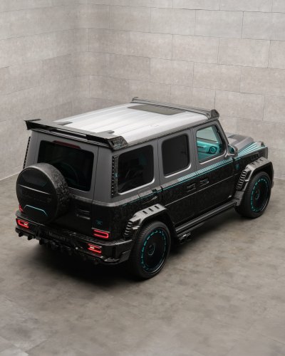 Mansory Goes Turquoise And Carbon Crazy With Its Latest G-Class
