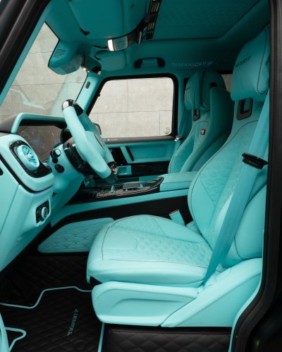 Mansory Goes Turquoise And Carbon Crazy With Its Latest G-Class