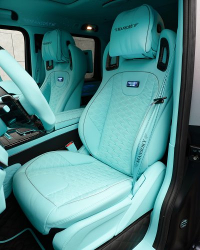 Mansory, Mansory Goes Turquoise And Carbon Crazy With Its Latest G-Class