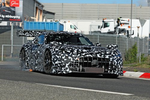Hot Lap Goes Wrong: Mercedes-AMG GT Black Series Prototype Ignites At The Nurburgring