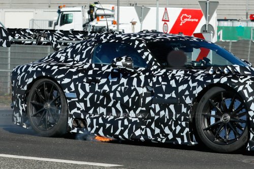 Hot Lap Goes Wrong: Mercedes-AMG GT Black Series Prototype Ignites At The Nurburgring