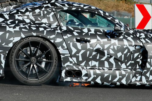 Hot Lap Goes Wrong: Mercedes-AMG GT Black Series Prototype Ignites At The Nurburgring