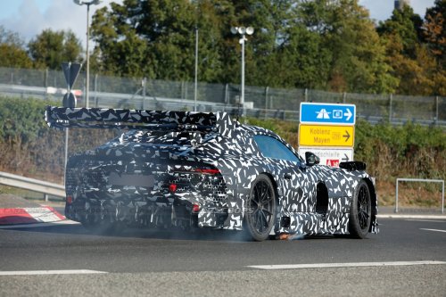 Hot Lap Goes Wrong: Mercedes-AMG GT Black Series Prototype Ignites At The Nurburgring