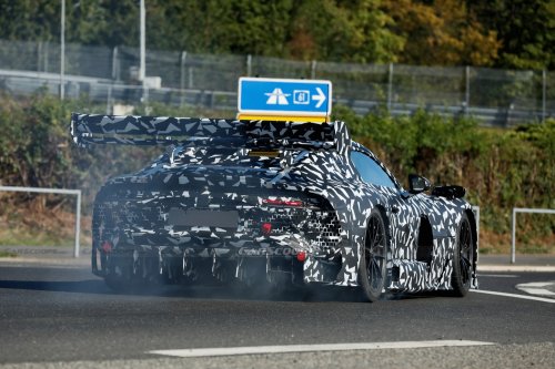 Hot Lap Goes Wrong: Mercedes-AMG GT Black Series Prototype Ignites At The Nurburgring