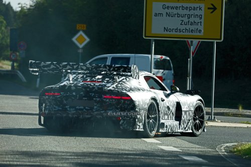 Hot Lap Goes Wrong: Mercedes-AMG GT Black Series Prototype Ignites At The Nurburgring