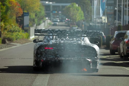 Hot Lap Goes Wrong: Mercedes-AMG GT Black Series Prototype Ignites At The Nurburgring