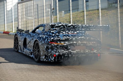 Hot Lap Goes Wrong: Mercedes-AMG GT Black Series Prototype Ignites At The Nurburgring