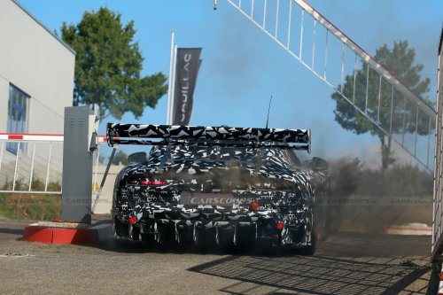 Hot Lap Goes Wrong: Mercedes-AMG GT Black Series Prototype Ignites At The Nurburgring