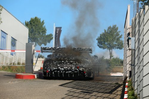Hot Lap Goes Wrong: Mercedes-AMG GT Black Series Prototype Ignites At The Nurburgring