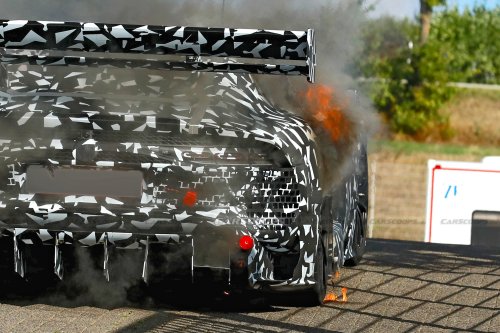 Hot Lap Goes Wrong: Mercedes-AMG GT Black Series Prototype Ignites At The Nurburgring