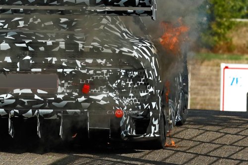 Hot Lap Goes Wrong: Mercedes-AMG GT Black Series Prototype Ignites At The Nurburgring
